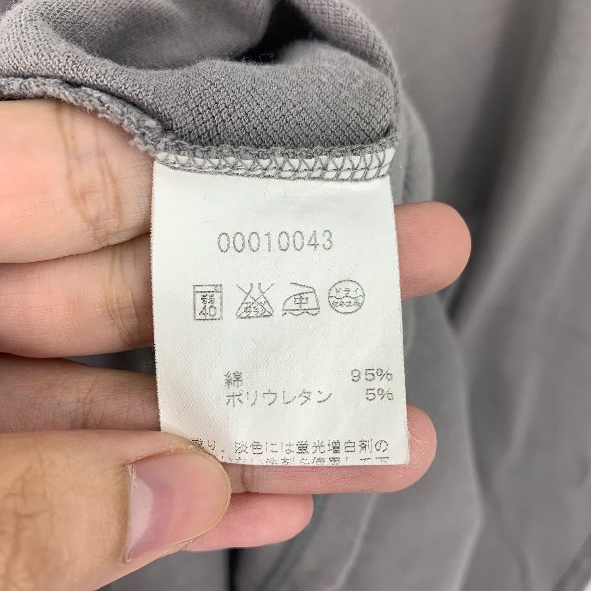 Designer × agnes b. AGNES B plain grey polos tee Size M / US 6-8 / IT 42-44 - 10 Thumbnail