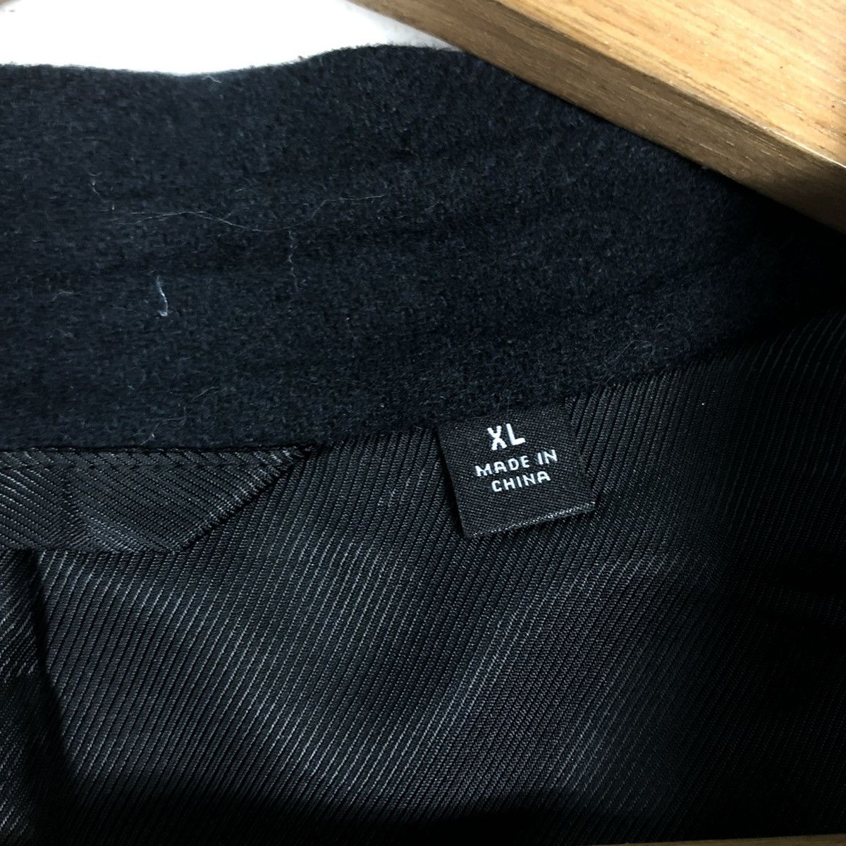 Japanese Brand 🔥Rich Black Wool Chore Jacket Work Uniqlo Undercover Japan Size US XL / EU 56 / 4 - 16 Thumbnail