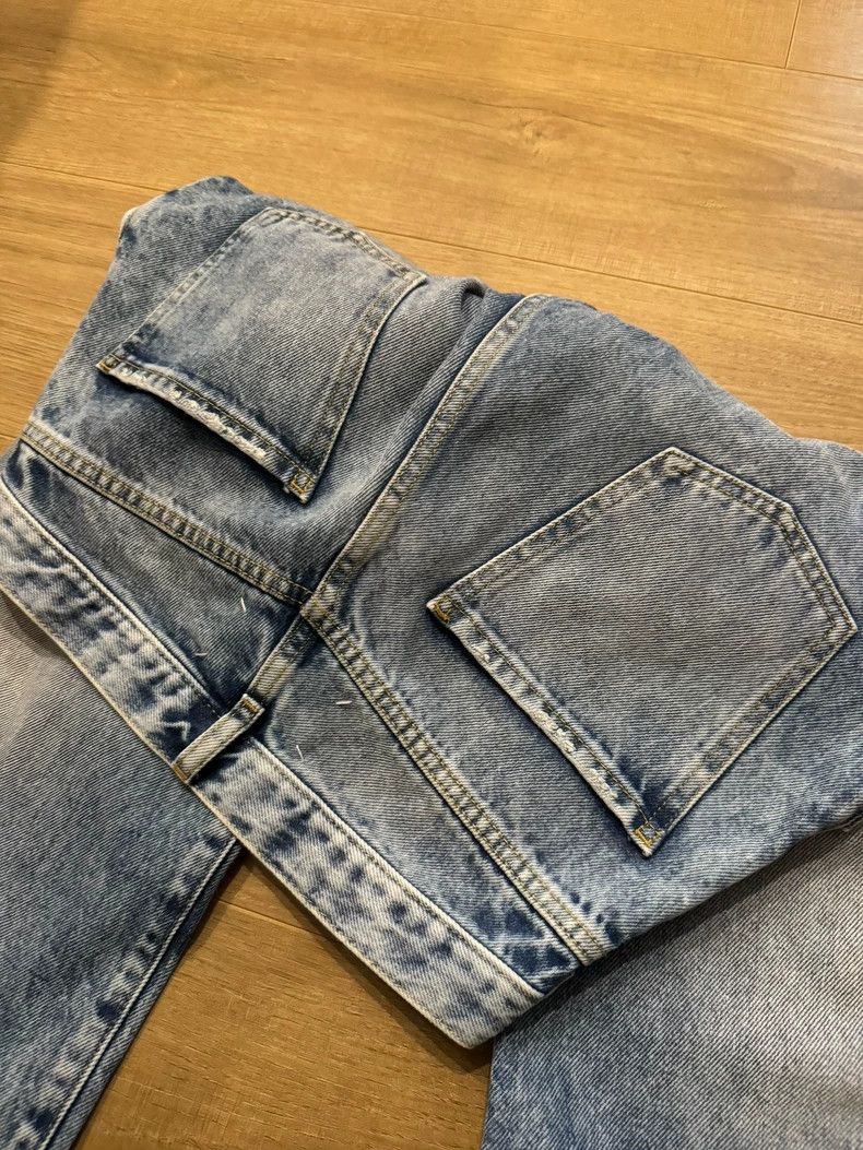 Maison Margiela Maison Margiela Popular low-waisted straight jeans 2504-Nex Size 24" / US 00 / IT 34 - 5 Thumbnail