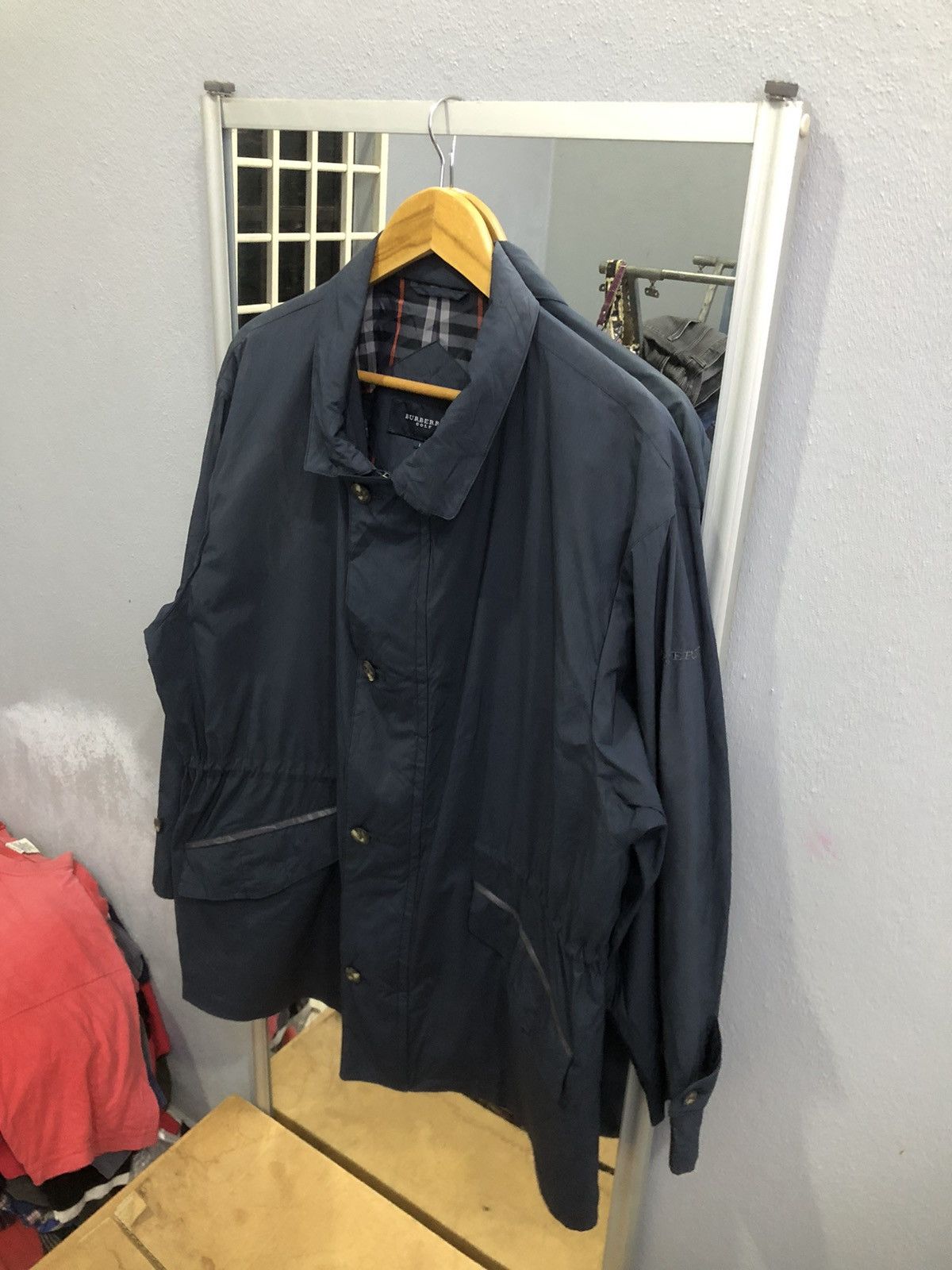 Burberry Vintage Burberry Golf Jacket Nova Check Lining Size US L / EU 52-54 / 3 - 2 Thumbnail