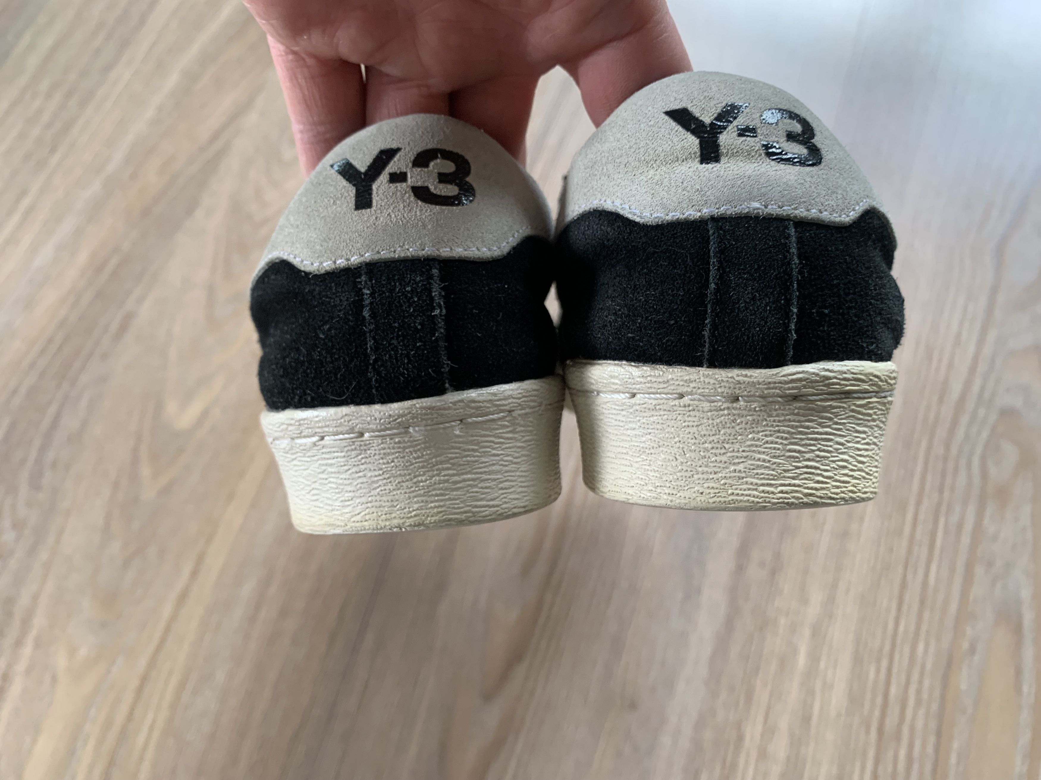 Adidas × Y-3 Adidas Superstar Y-3 Super Knot Core Black White Sneakers Size US 8 / EU 41 - 9 Thumbnail