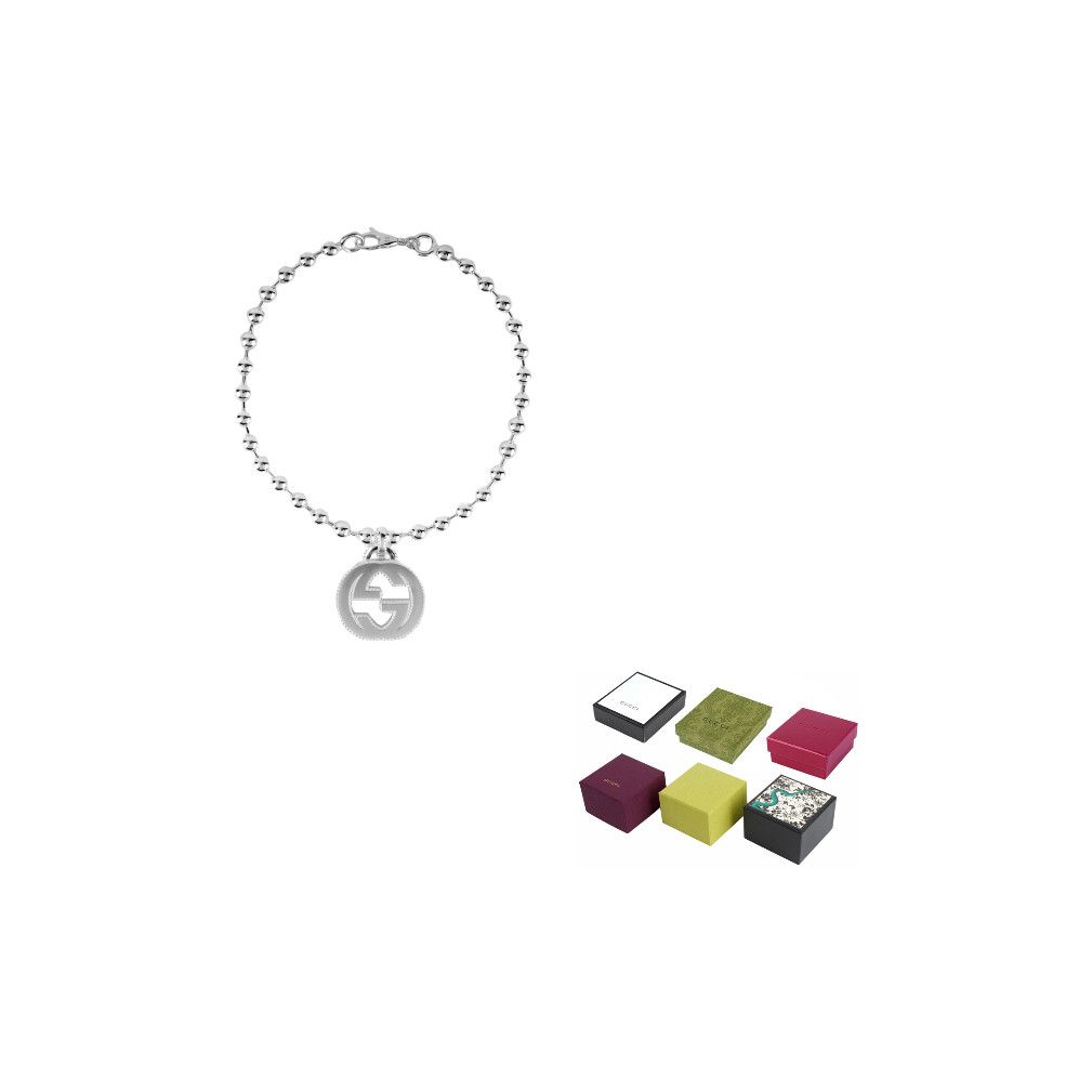 GUCCIのブレスレット Gucci Gucci Silver Double G Interlocking Bracelet-2505 | Grailed