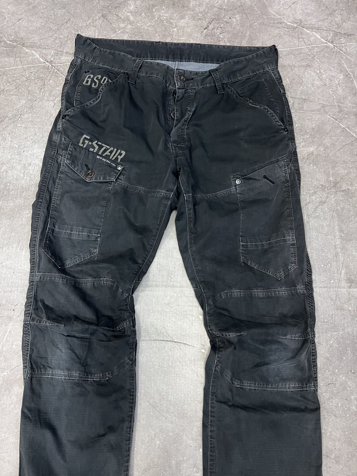 G-Star G-star raw washed cargo pants hype junya watanabe style Size US 32 / EU 48 - 2 Thumbnail