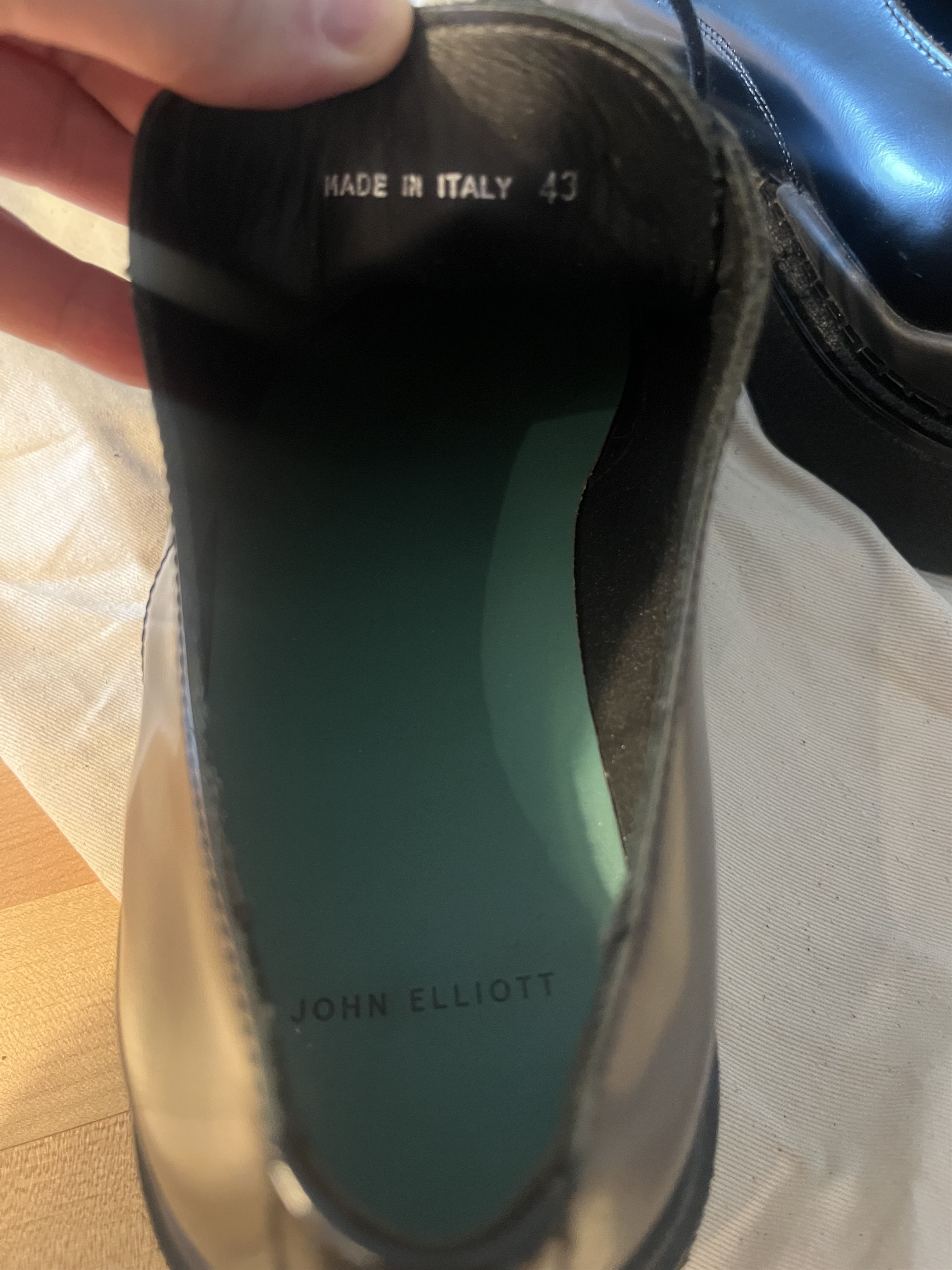 John Elliott John Elliott Creeper Derby, Black - 10.5 Size US 10.5 / EU 43-44 - 2 Thumbnail