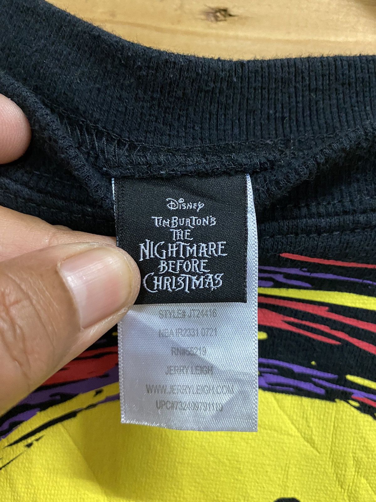 Disney Disney nightmare before christmas cropped sweatshirt Size US M / EU 48-50 / 2 - 5 Thumbnail
