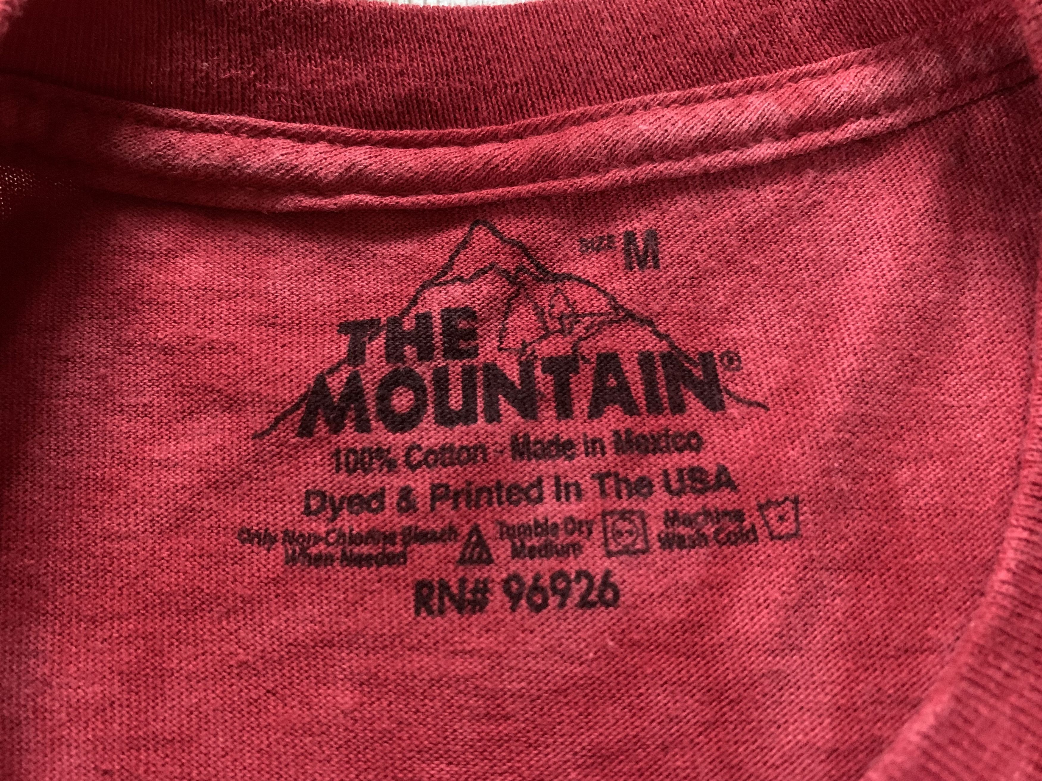 The Mountain × Vintage The Mountain Vintage Skull Tie Dye Graphic T Shirt Size US M / EU 48-50 / 2 - 7 Thumbnail