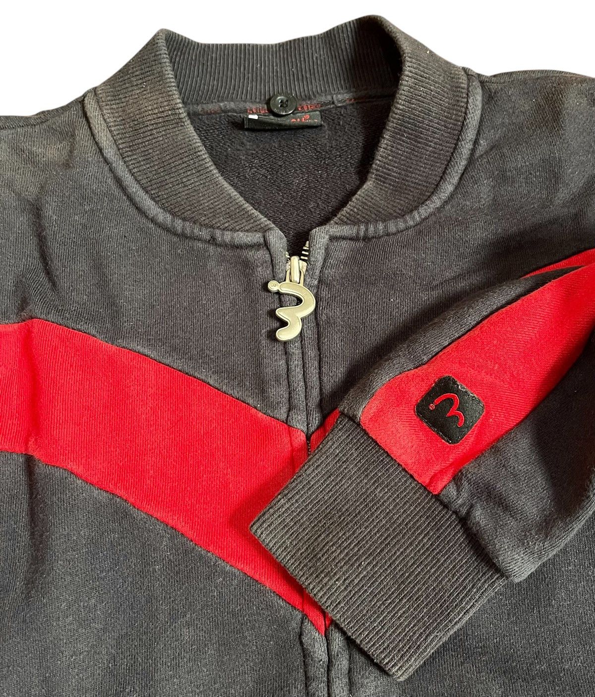 Evisu Vintage evisu logo seagull faded black jacket Size US S / EU 44-46 / 1 - 3 Thumbnail