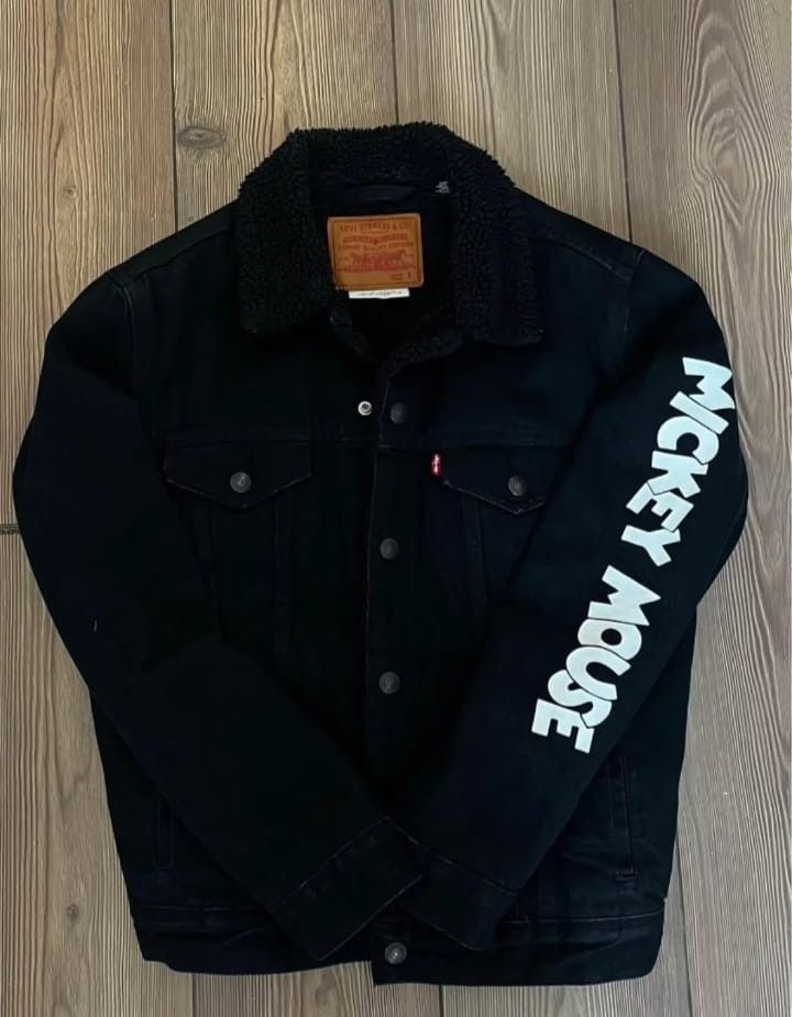 Fragment Design × Levi's Levis Mickey Mouse disney sherpa jacket Size US S / EU 44-46 / 1 - 2 Thumbnail