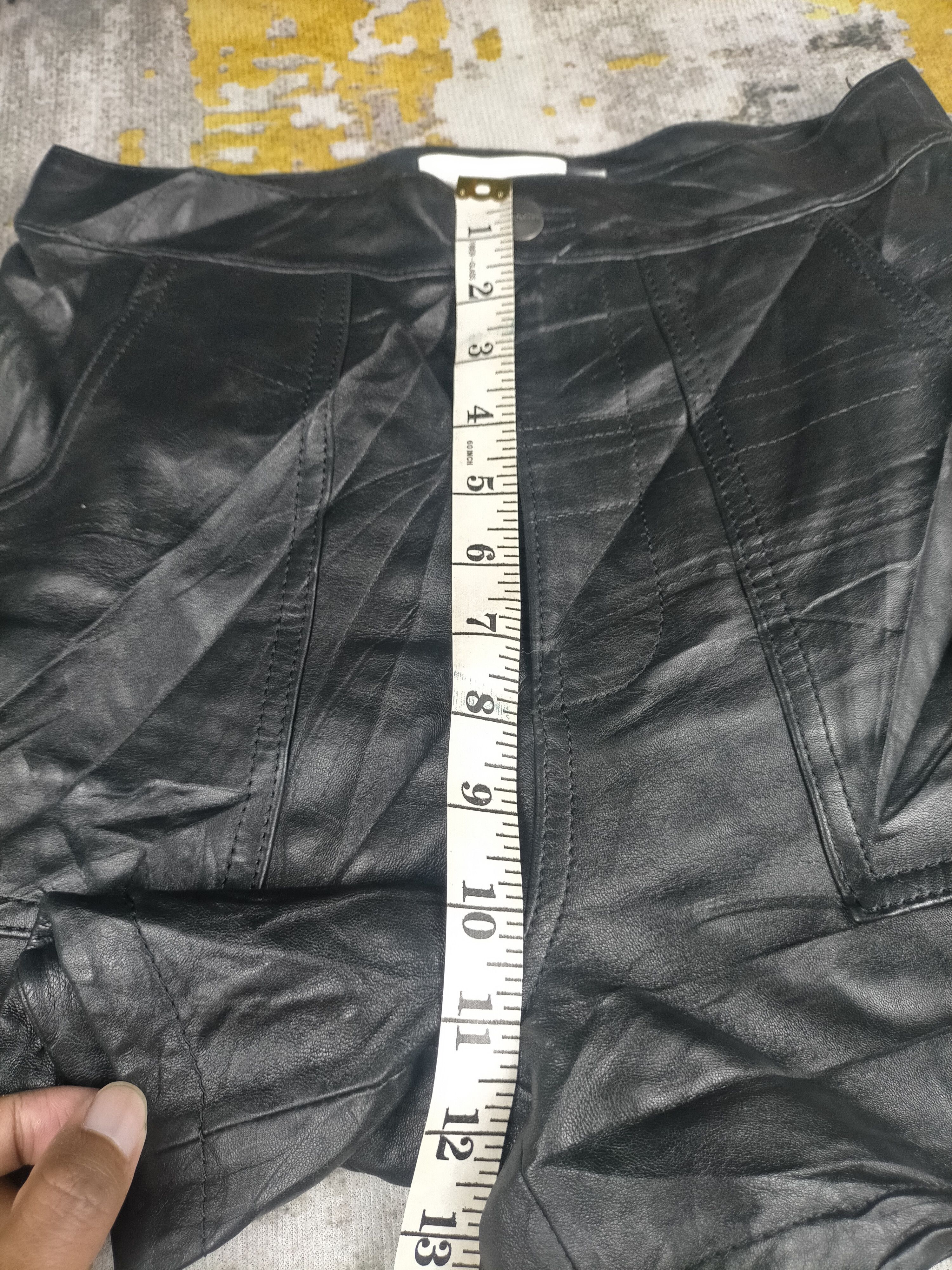 Coach Coach Lamb Leather Mini Skirt Size 26" / US 2 / IT 38 - 6 Thumbnail