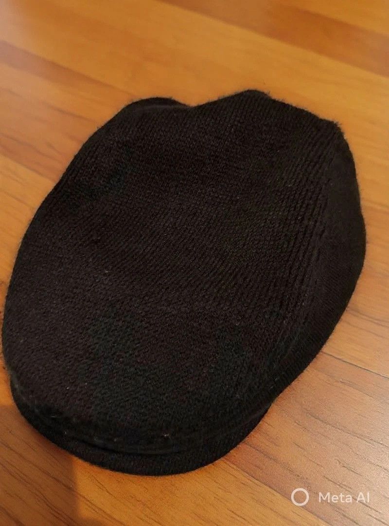 Levi's Levi's Black Knit Flat Cap Ivy Newsboy Hat L/XL Mens Size ONE SIZE - 3 Thumbnail