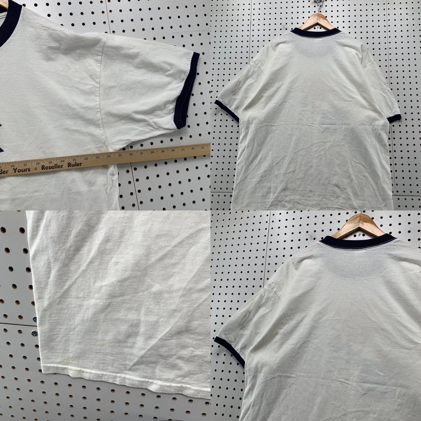 Vintage VINTAGE Homer Simpson Funny Dad T Shirt Mens Large White RInger Best Dad House Size US L / EU 52-54 / 3 - 10 Thumbnail