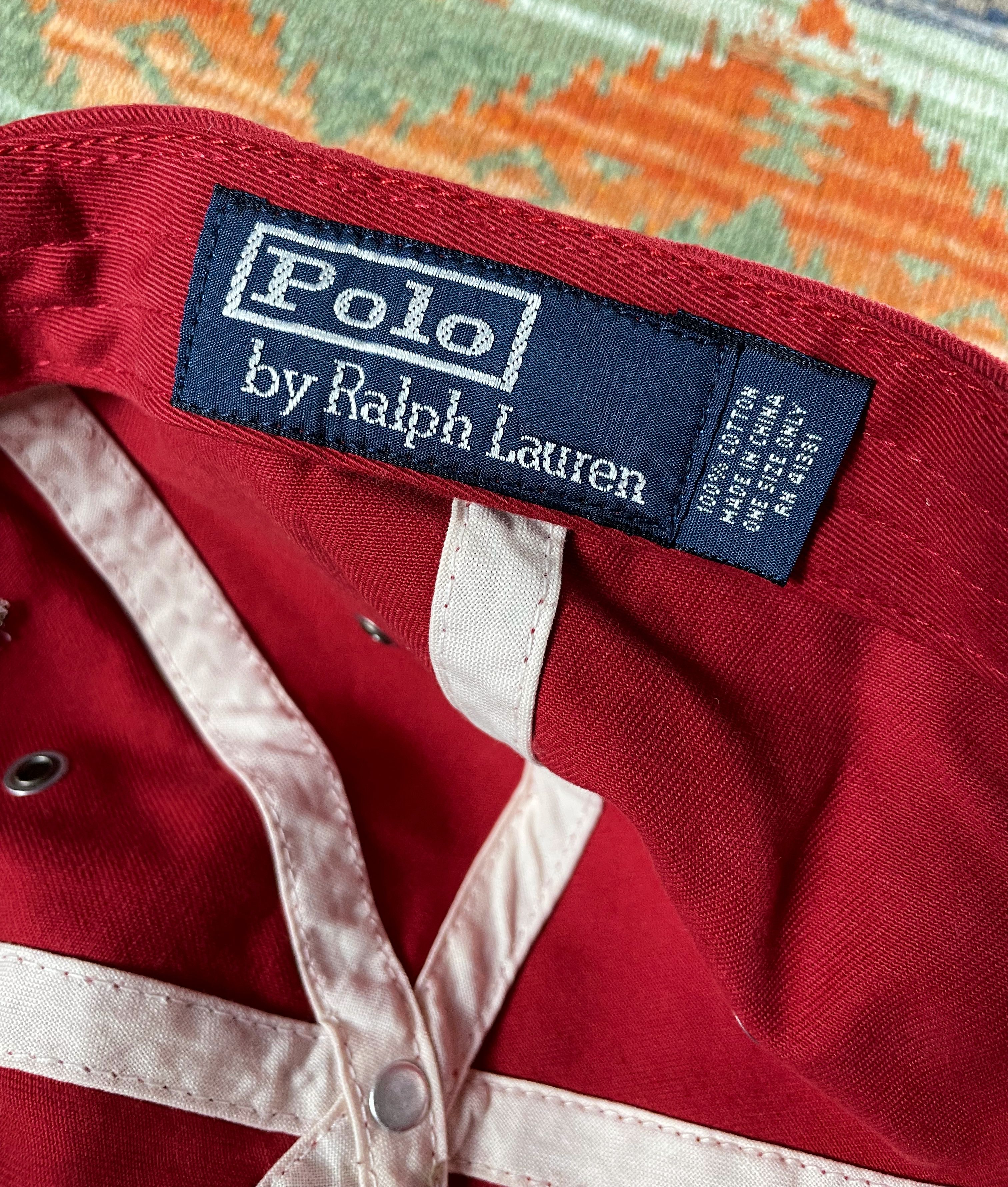 Polo Ralph Lauren Polo Ralph Lauren Rare Outdoor Leather Baseball Hat Cap Size ONE SIZE - 7 Thumbnail