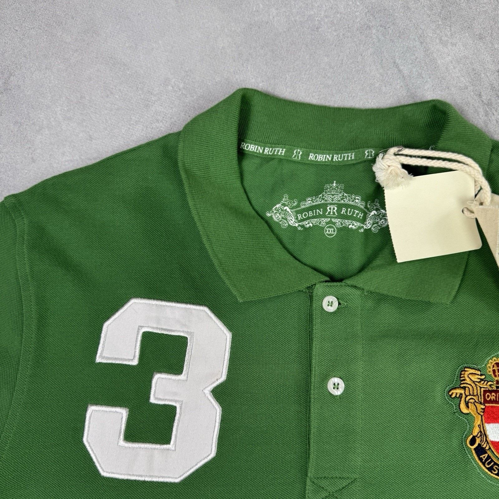 Robin Ruth Robin Ruth Austria #3 Polo T Shirt Chief Keef HipHop Men Rap Size US XXL / EU 58 / 5 - 4 Thumbnail