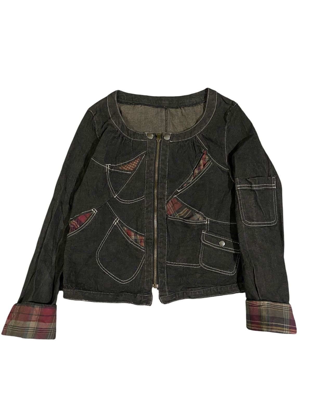 Hysteric Glamour Y2K Japanese Brand Multipocket Denim Jacket Size M / US 6-8 / IT 42-44 - 1 Thumbnail