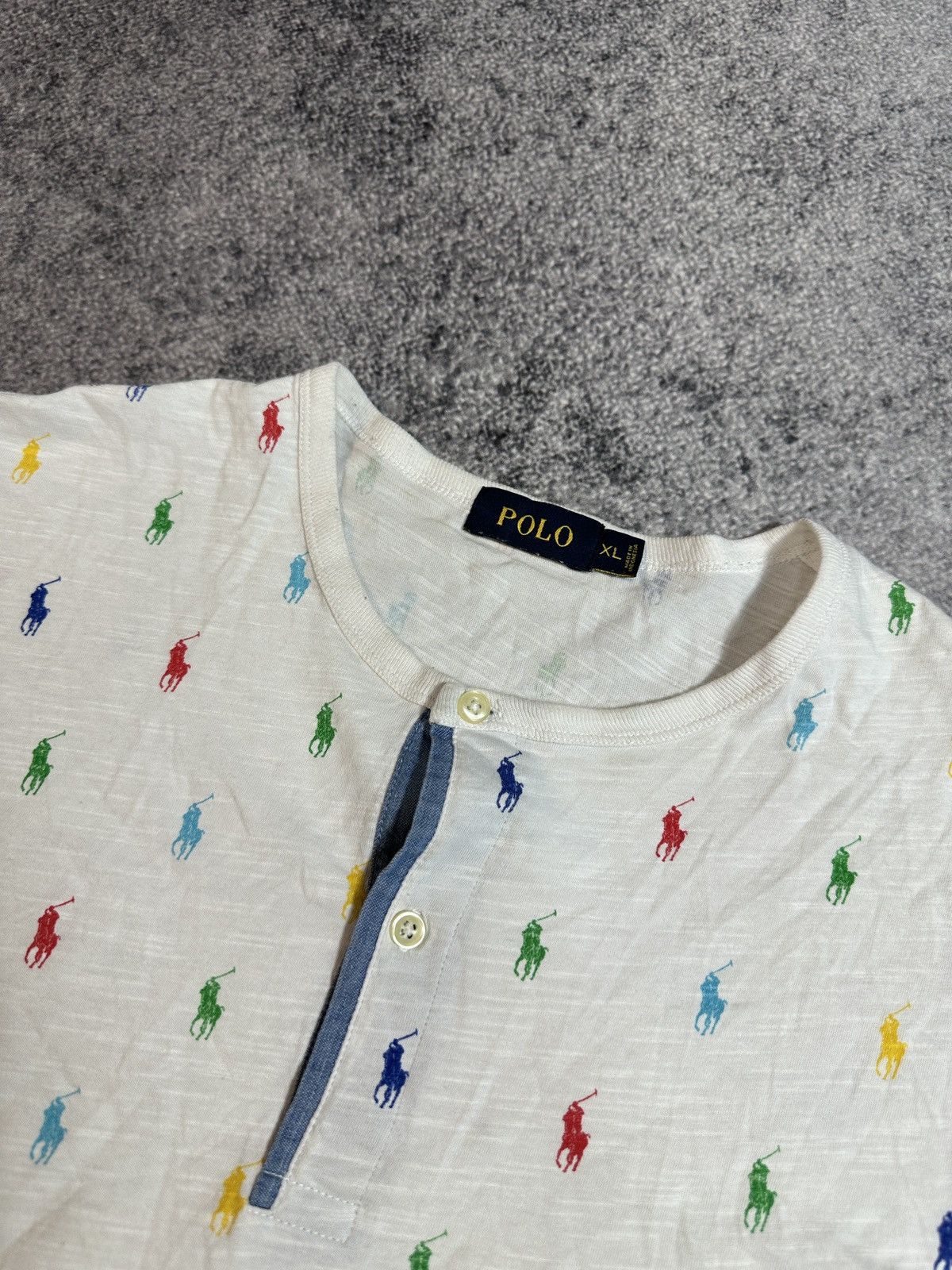 Polo Ralph Lauren Y2K Vintage Polo Ralph Lauren Multilogo Rare Style XL Casual Size US XL / EU 56 / 4 - 2 Thumbnail