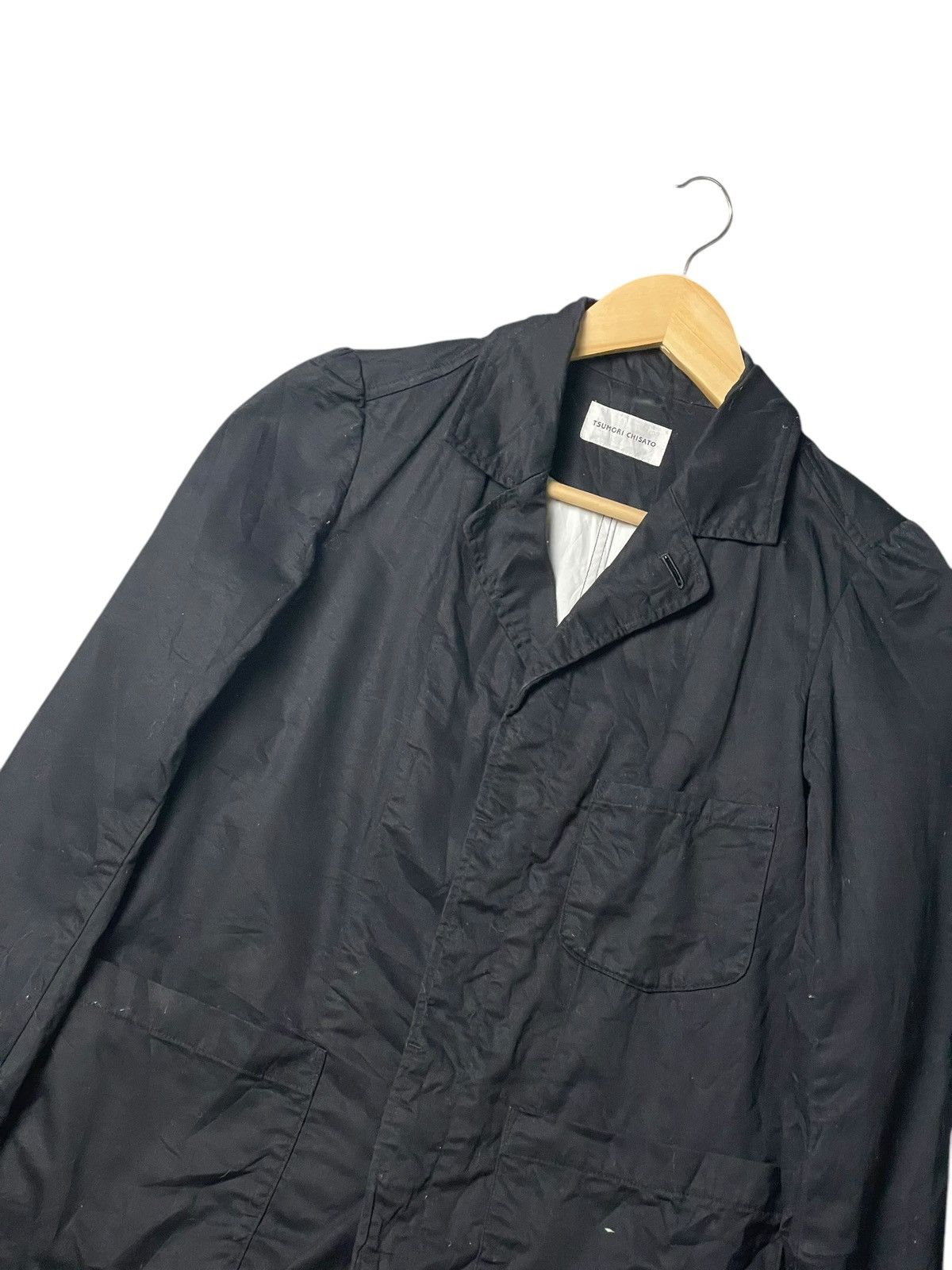 Japanese Brand × Tsumori Chisato × Vintage Tsumori Chisato Brand Cotton Light Coat (97) Size US XXS / EU 40 - 2 Thumbnail
