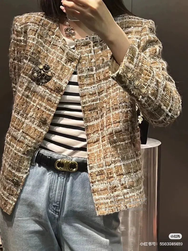 Chanel Chanel Golden forest coat Size XXS / US 00 / IT 34 - 3 Thumbnail