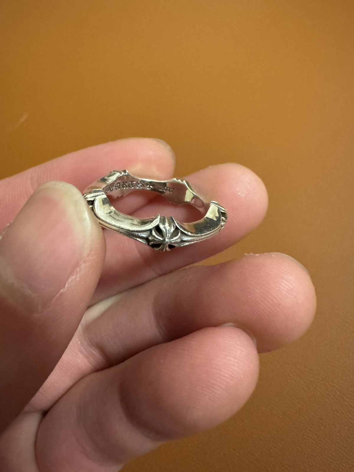 Chrome Hearts Brand New Chrome Hearts Plus & Bone Ring Size ONE SIZE - 2 Thumbnail