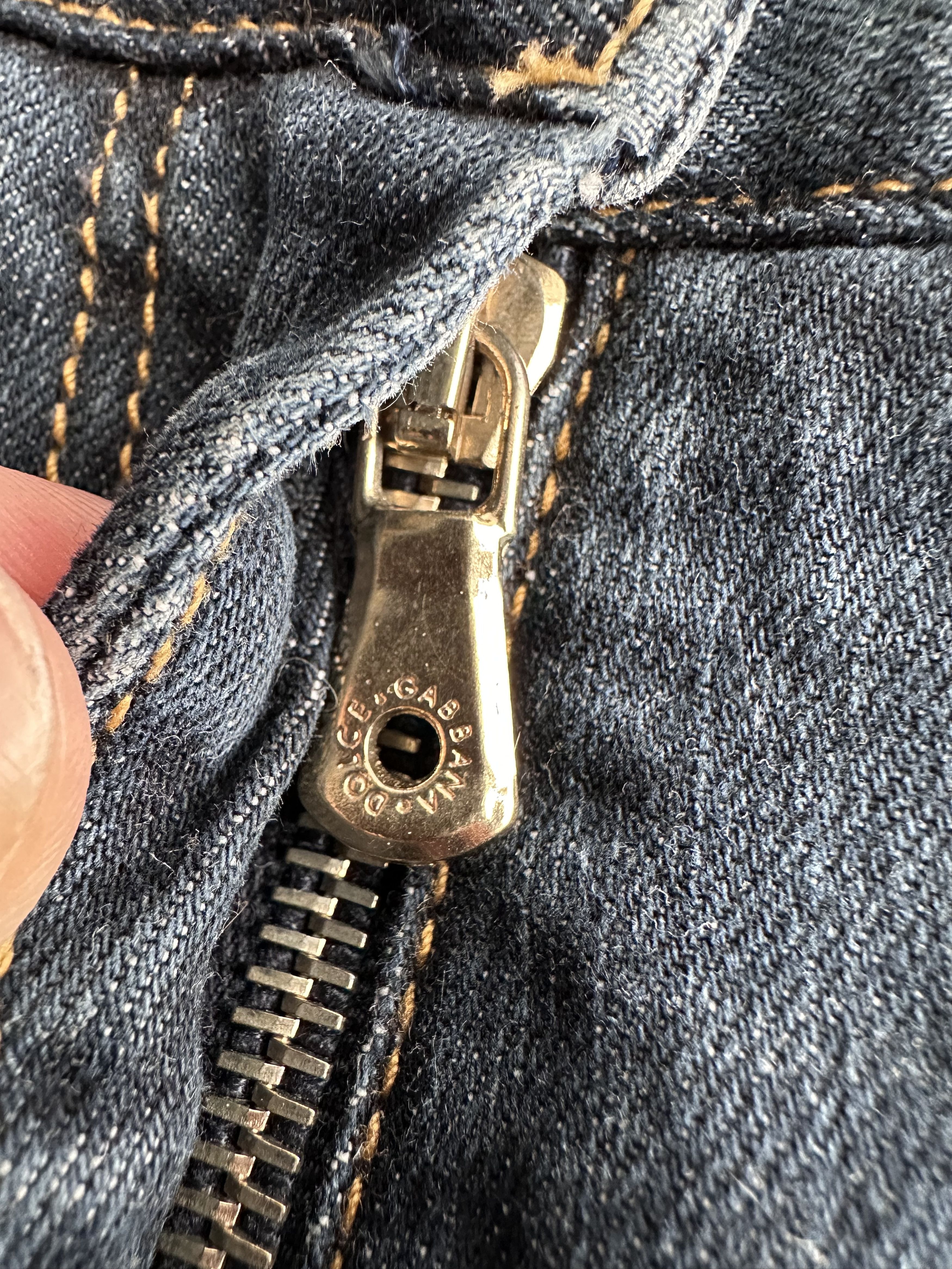 Dolce & Gabbana Dolce & Gabbana Vintage Jeans Size 26" / US 2 / IT 38 - 6 Thumbnail