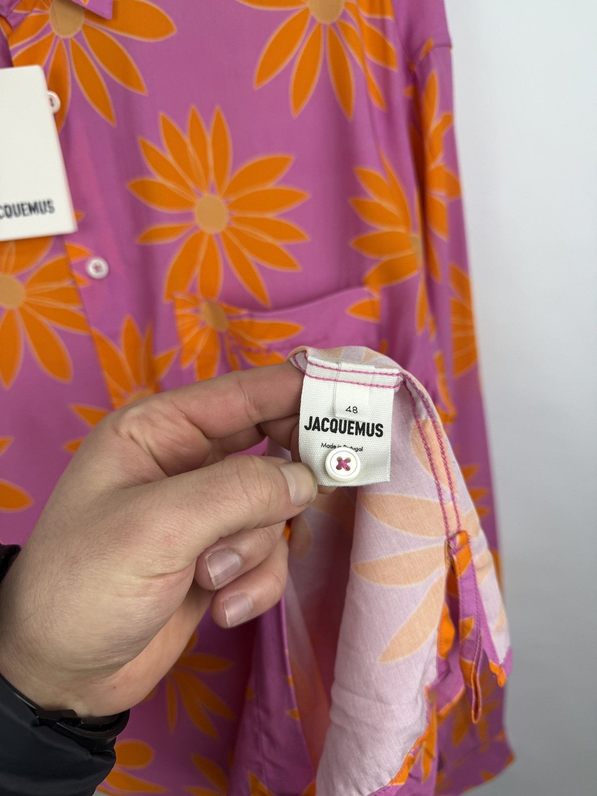 Jacquemus 🇫🇷 NEW ❗️Jacquemus “ Le Splash” Floral Print Shirt Size US M / EU 48-50 / 2 - 11 Thumbnail