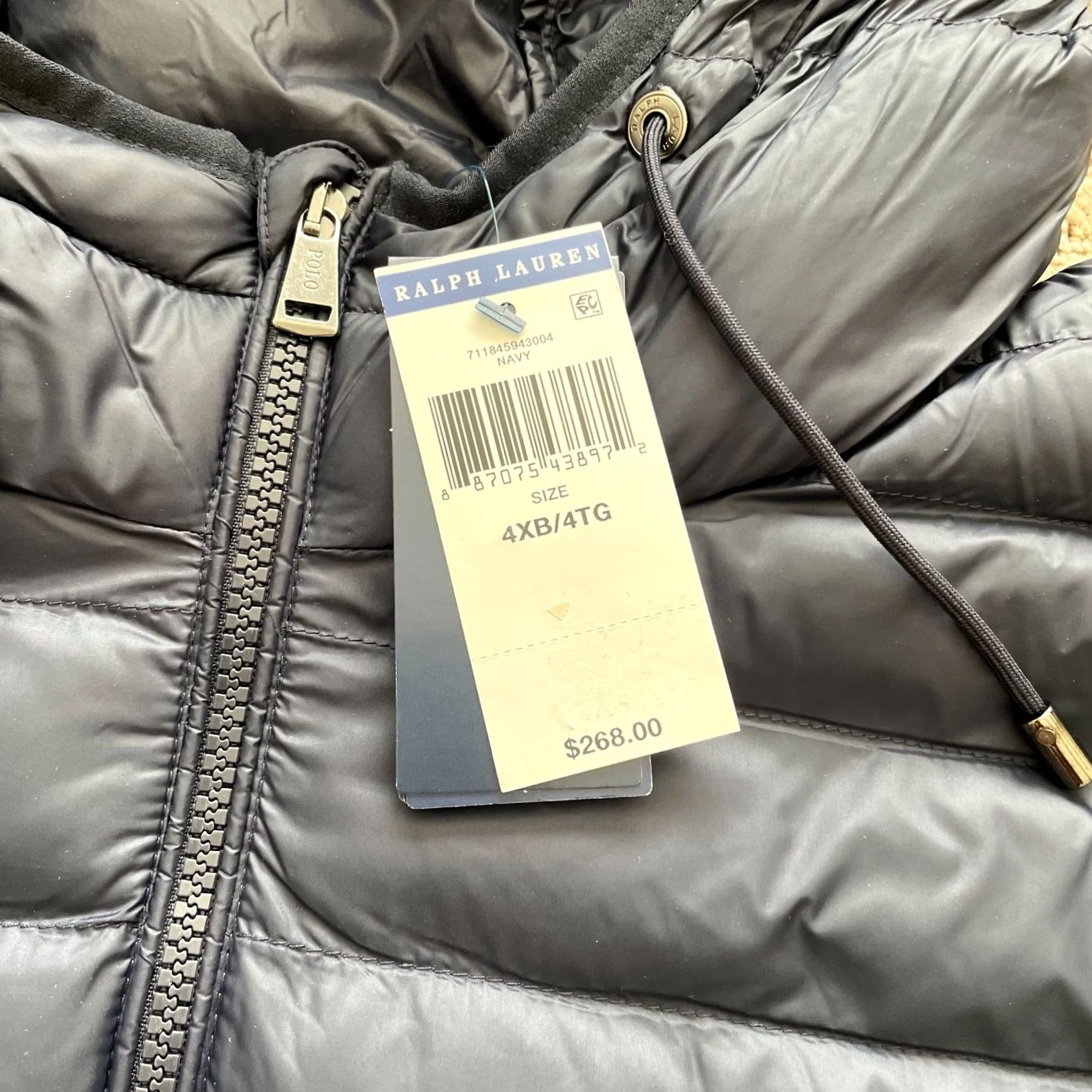 Polo Ralph Lauren Polo Ralph Lauren Jacket Big 4X Navy Puffer The Colden Packable NWT Men 4XB Coat Mid-Length Quilted All Seasons Zipped Pockets Size US XXL / EU 58 / 5 - 4 Thumbnail