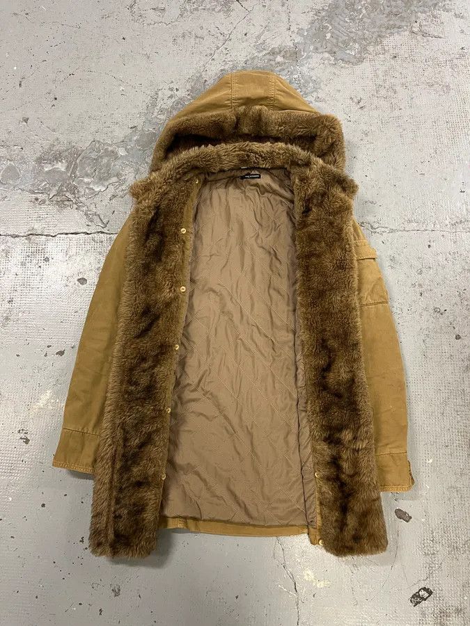 Daniele Alessandrini 2000s Daniele Alessandrini Military Camel Multi Pockets Faux Fur Jacket Size US S / EU 44-46 / 1 - 6 Thumbnail