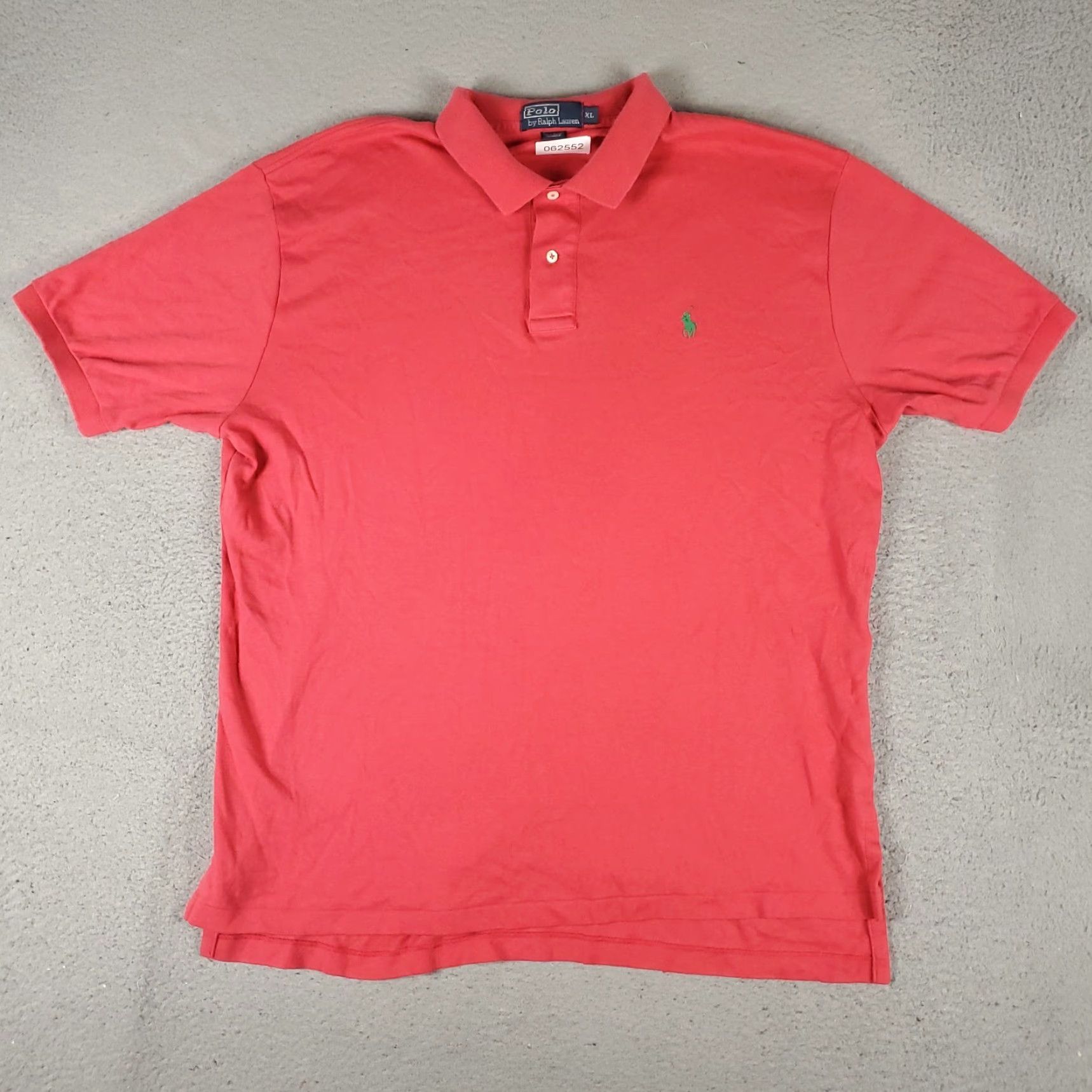 Ralph Lauren RALPH LAUREN Polo Shirt Mens XL Red Casual Short Sleeve Classic Preppy Size US XL / EU 56 / 4 - 2 Thumbnail