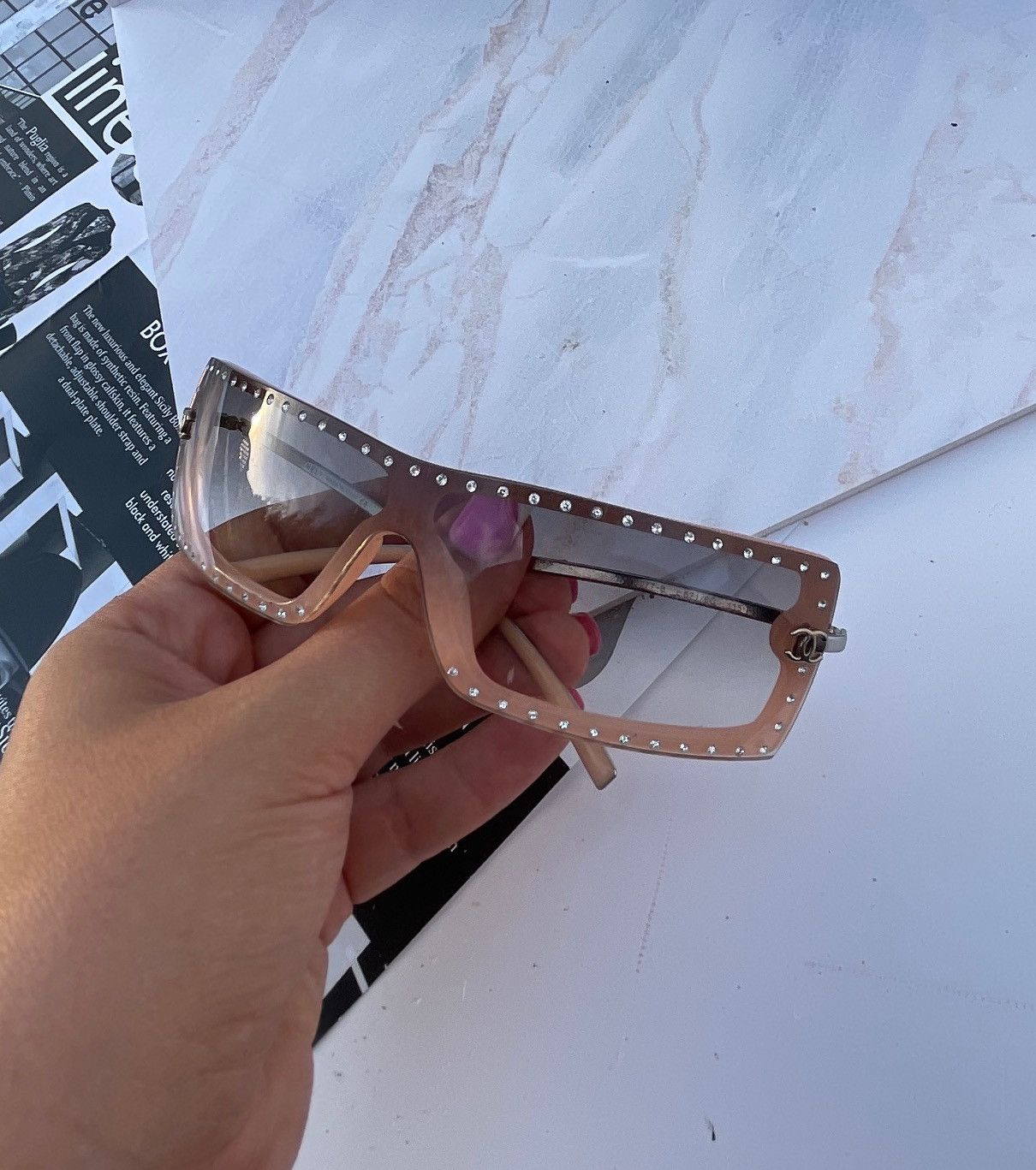Chanel Chanel vintage sunglasses 5077-B Size ONE SIZE - 5 Thumbnail