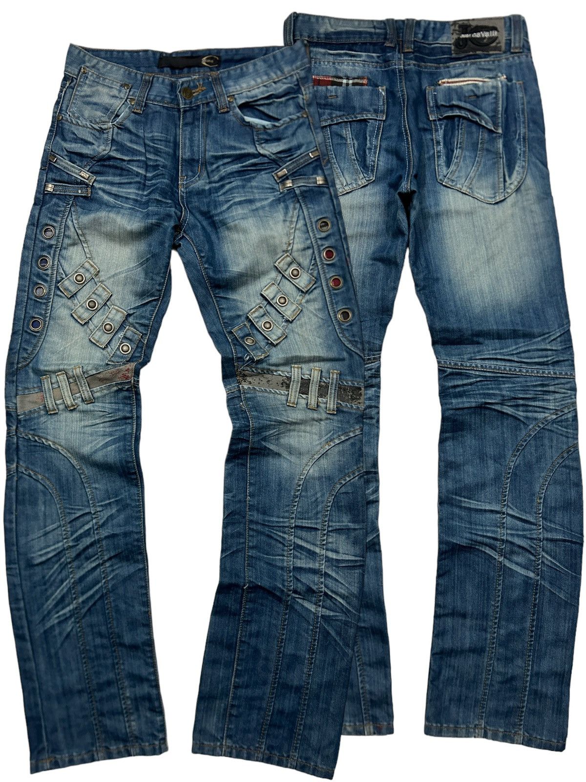 Vintage Just Cavalli Seditionaries Bondage Punk Jeans y2k