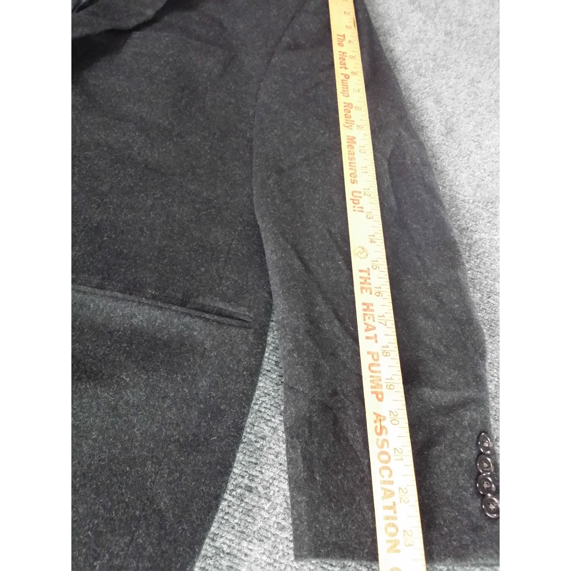 Lauren Ralph Lauren Lauren Ralph Lauren Blazer Men Sz 48R Wool Gray Designer Wor Size 48R - 4 Thumbnail