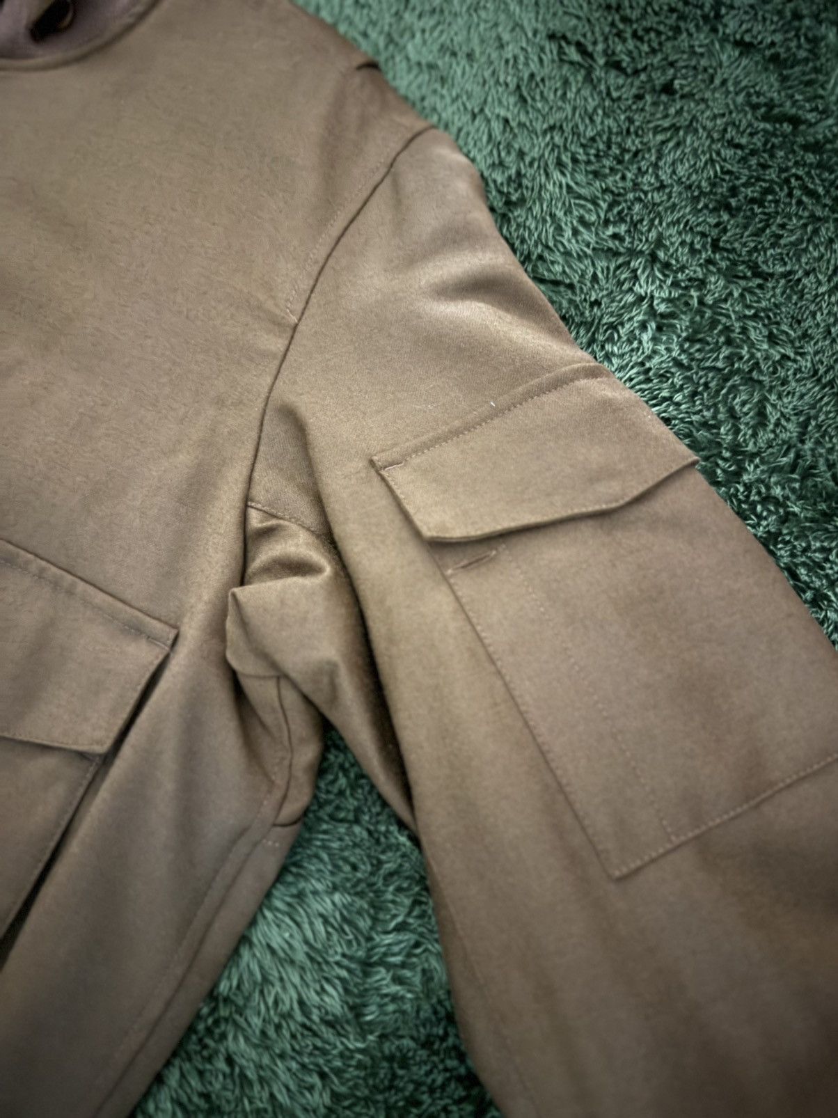 Japanese Brand [M] 8division Web Bomber Jacket 3M Thinsulate Brown Size US M / EU 48-50 / 2 - 6 Thumbnail
