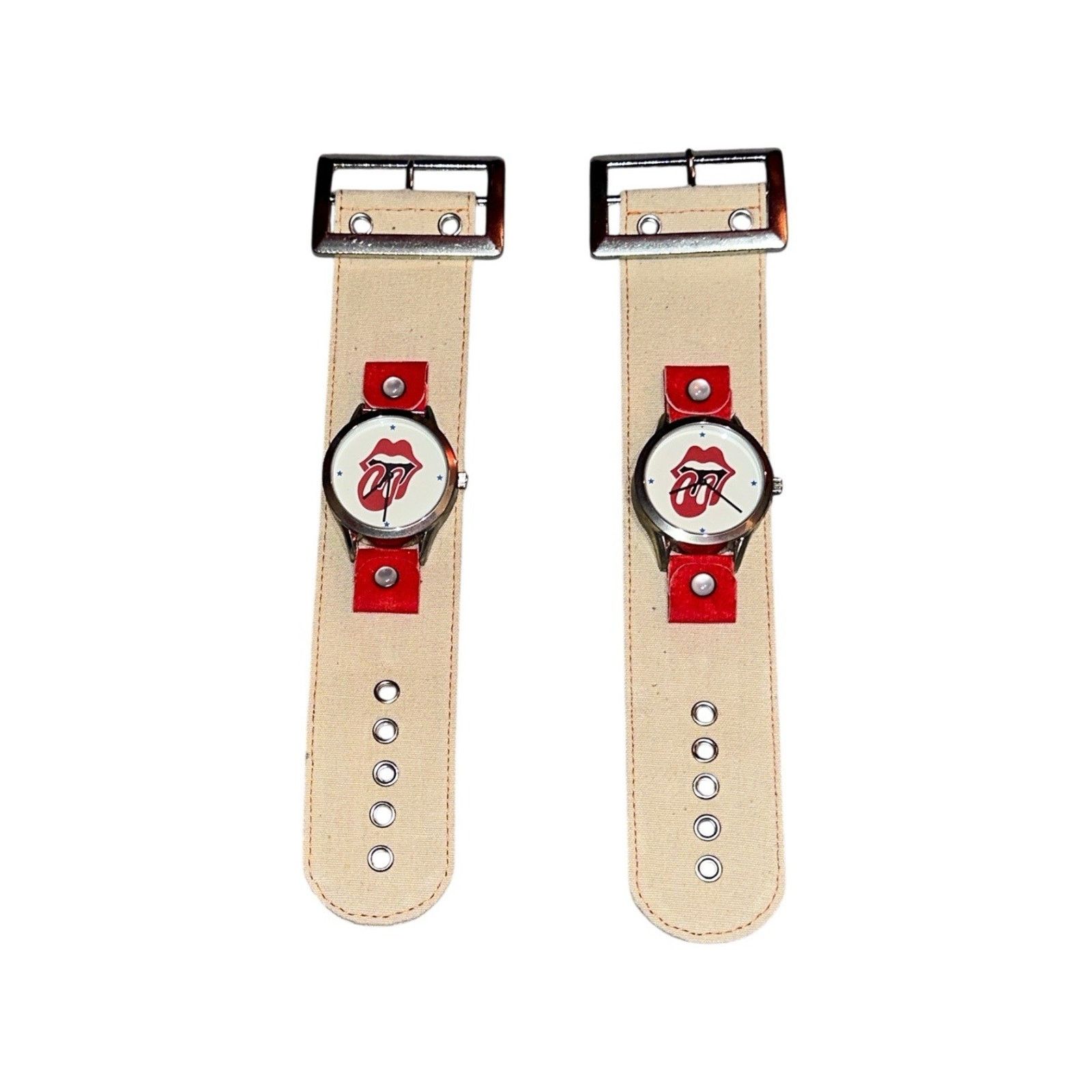 The Rolling Stones Rolling Stones VINTAGE - 2 Pack Watch Set. - Very Rare Size ONE SIZE - 1 Thumbnail