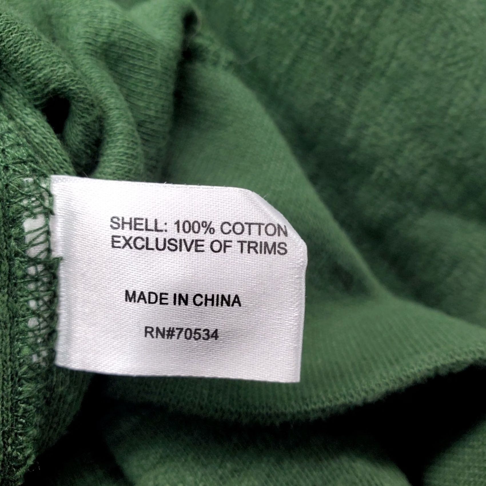 Orvis VINTAGE Orvis Sweater Mens XL Green Shawl Neck Knitted Solid 100% Cotton Pullover Long Sleeve Regular Fit Shirt Mens Size XL Size US XL / EU 56 / 4 - 6 Thumbnail