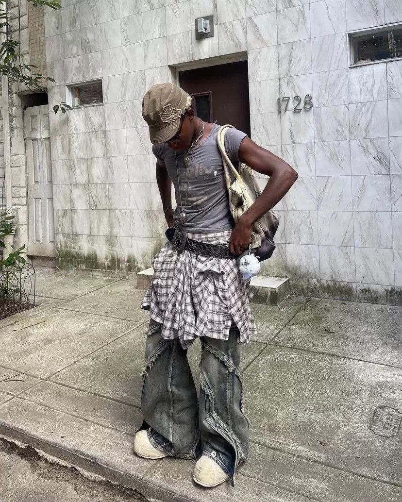 Japanese Brand STREETWEAR JEANS Size US 30 / EU 46 - 4 Thumbnail