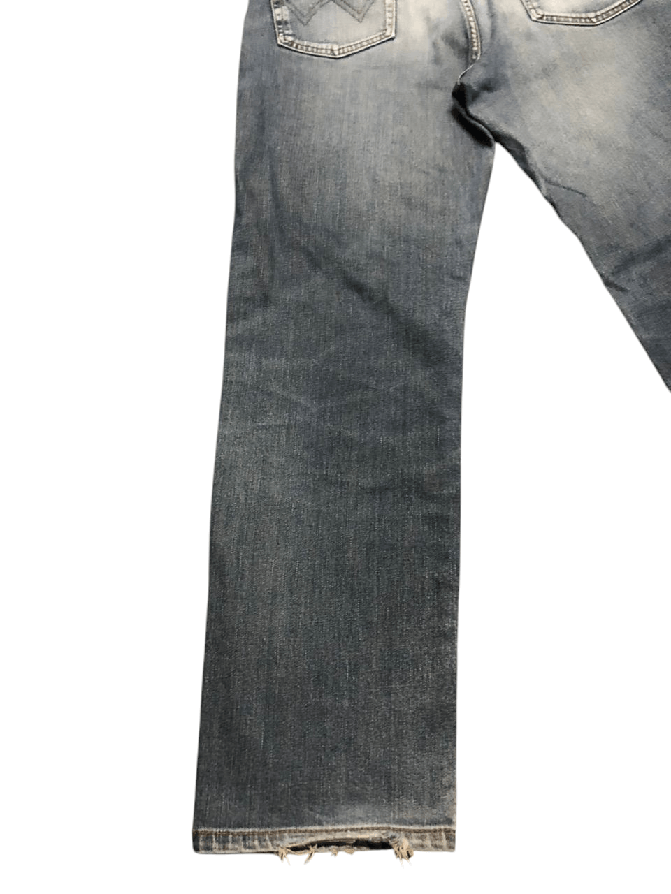 Edwin Vintage Edwin 604 Flare Distressed Dirty Denim Pants Size US 33 - 8 Thumbnail
