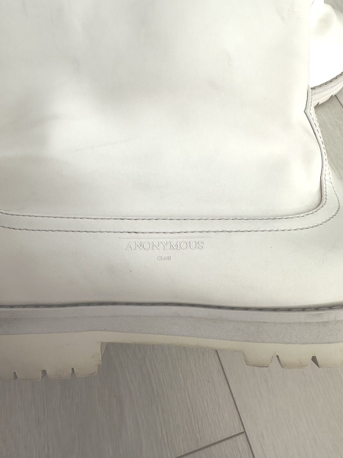 Anonymous Club ANONYMOUS CLUB WHITE SHAFT BOOTS. Size US 8 / EU 41 - 3 Thumbnail