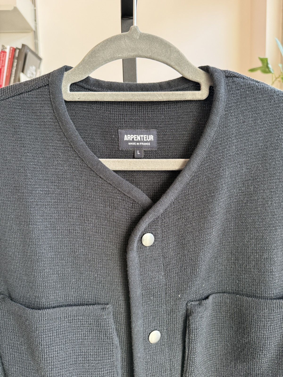 Arpenteur Arpenteur George Merino Wool Cardigan Midnight Size US L / EU 52-54 / 3 - 2 Thumbnail