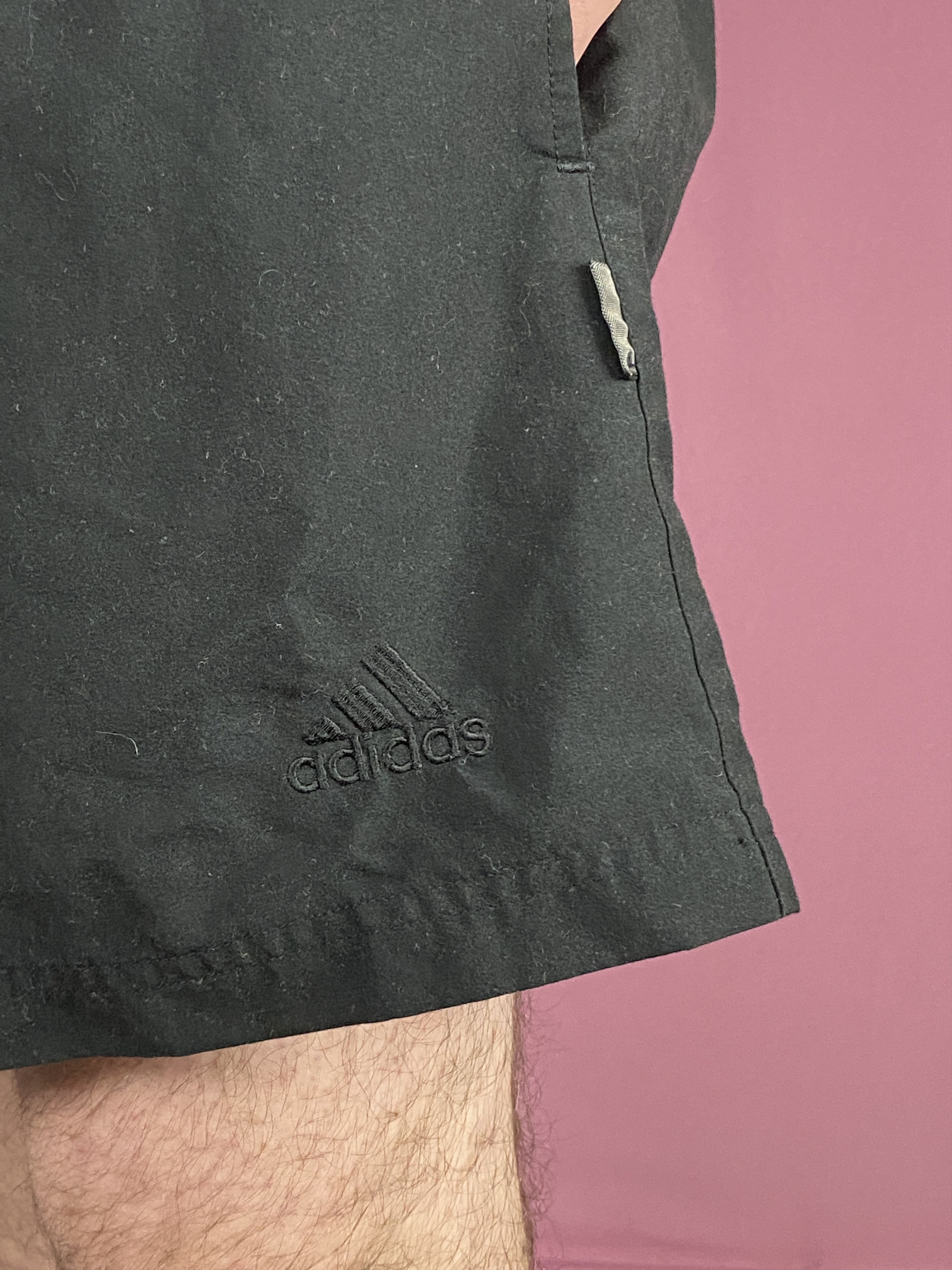 Adidas × Vintage 90s Adidas Vintage Men's Track Shorts - Size Gb 36 F 46 Size US 30 / EU 46 - 3 Thumbnail