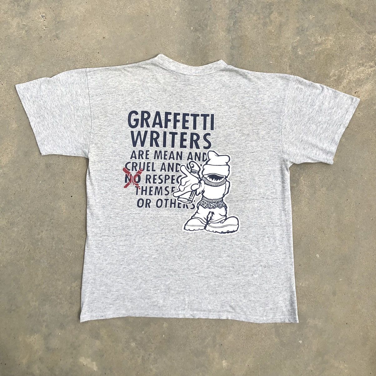 Vintage Vintage Y2K Graffetti T Shirt Size US L / EU 52-54 / 3 - 2 Thumbnail