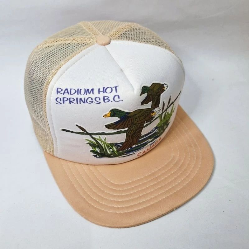 Vintage Canada Original Vintage Radium Hot Springs Hat Size ONE SIZE - 3 Thumbnail