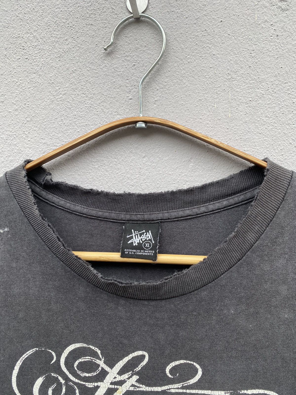Stussy Vintage 2006 Distressed STUSSY x ERIC ELMS ADORN World Tour Size US XL / EU 56 / 4 - 6 Thumbnail