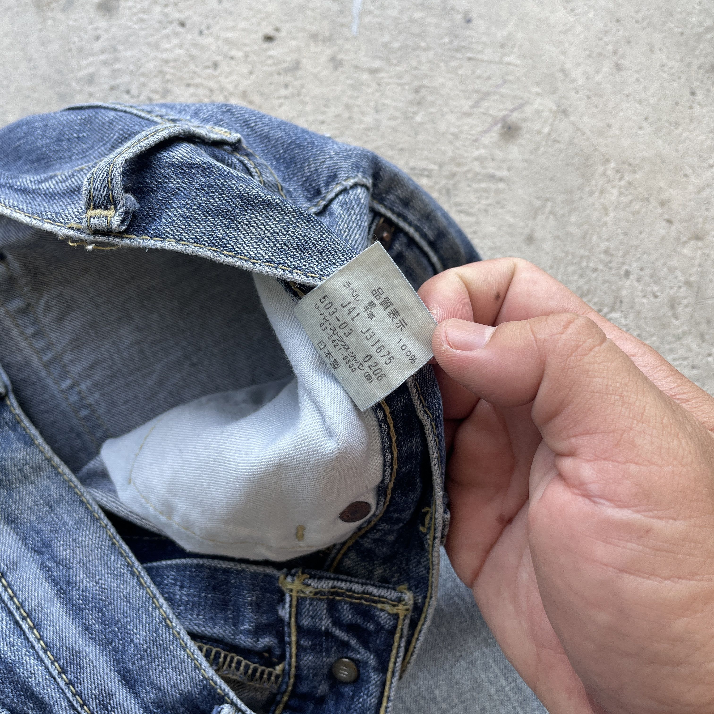 Levi's W32 Vintage Levi’s 503 Faded Denim Distressed Jeans Pants Size US 32 / EU 48 - 9 Thumbnail