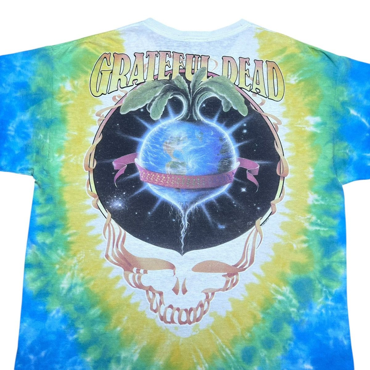 Liquid Blue Vintage 2000s Grateful Dead Liquid Blue Keep It Green TShirt Size US XL / EU 56 / 4 - 9 Thumbnail