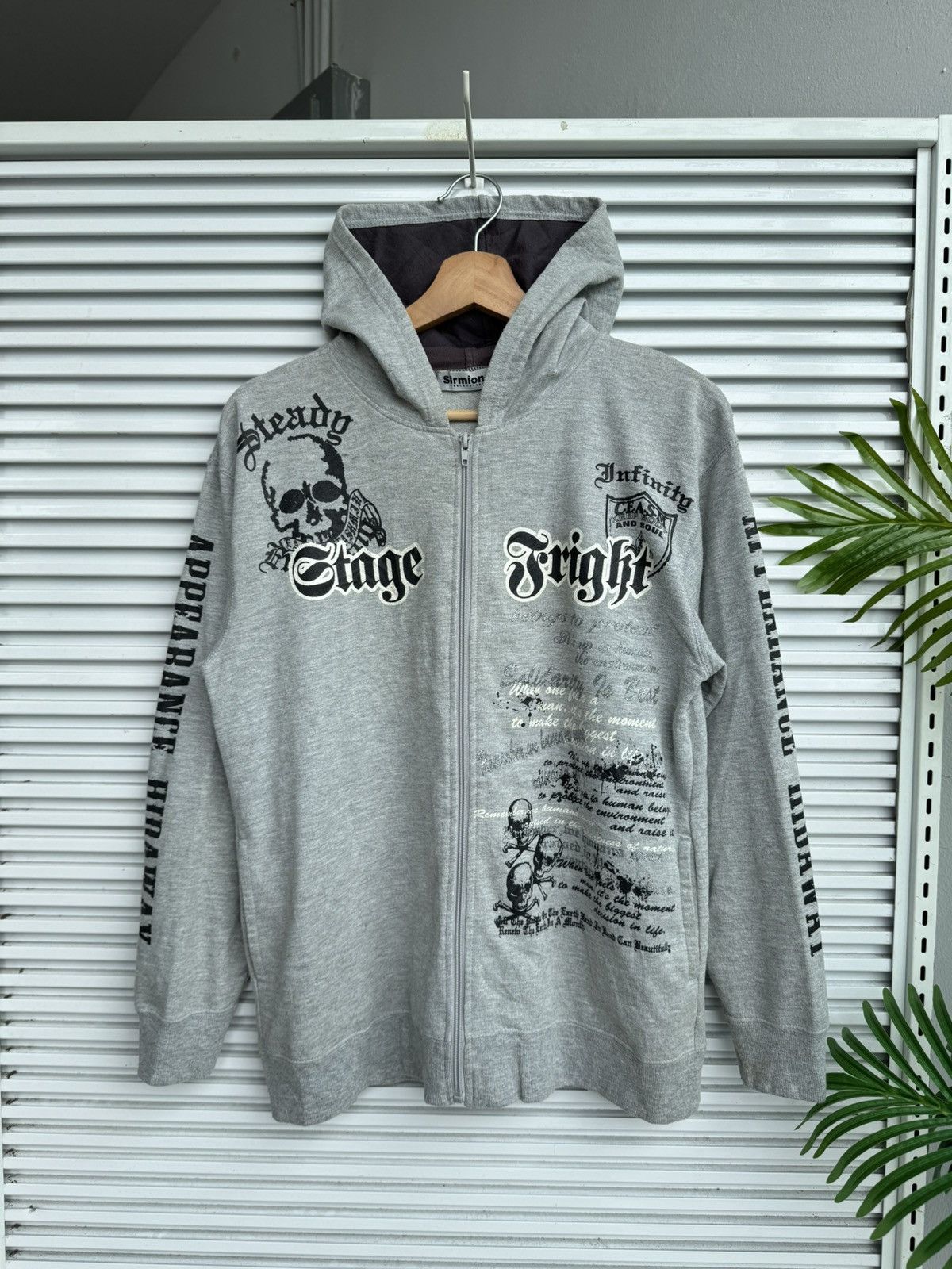 Japanese Brand Vintage Sirmione Skulls Hoodies / Travis Goa Scott Size US S / EU 44-46 / 1 - 1 Thumbnail