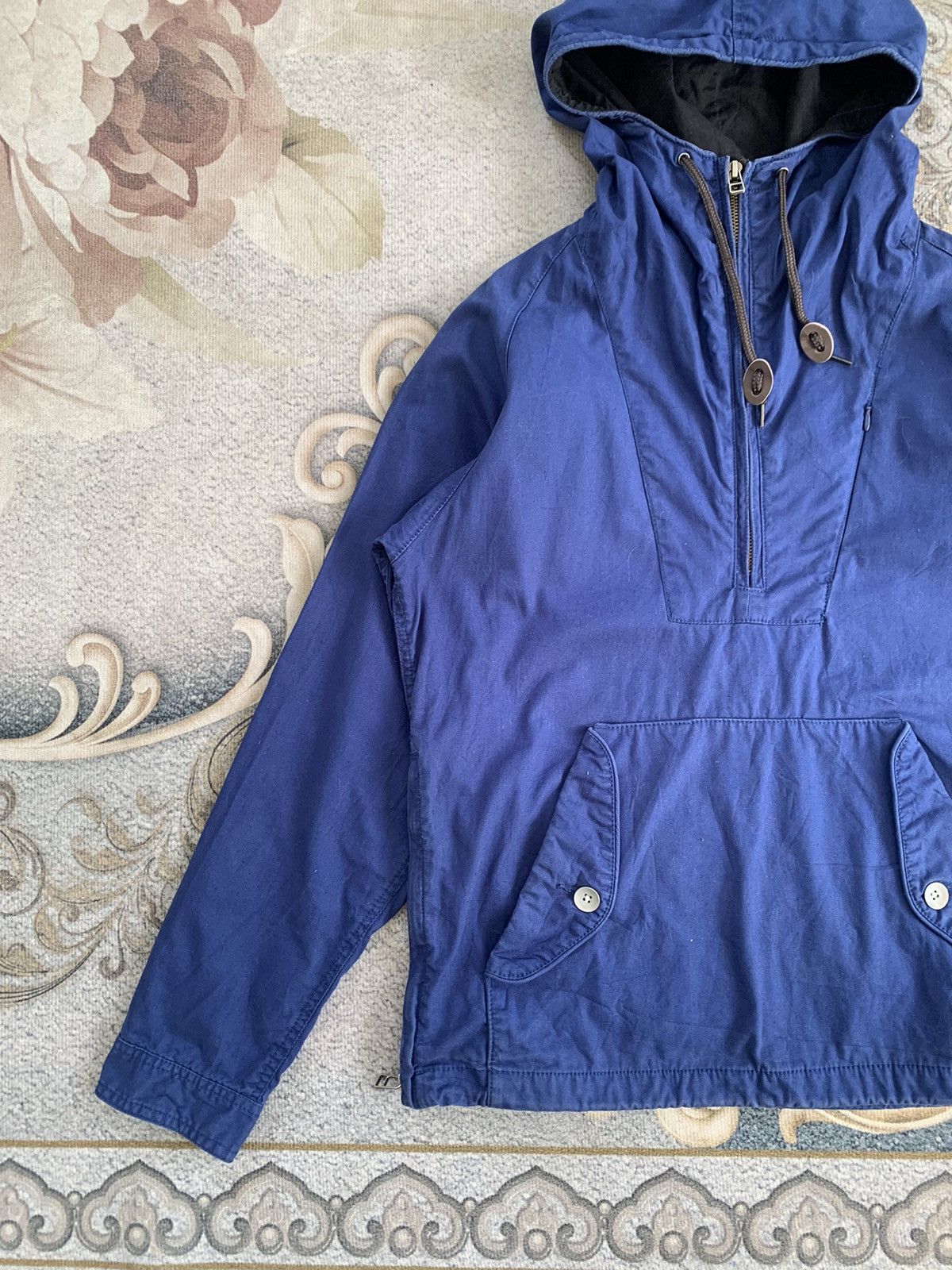 Rageblue Anorak Half Zipper Jacket Hooded