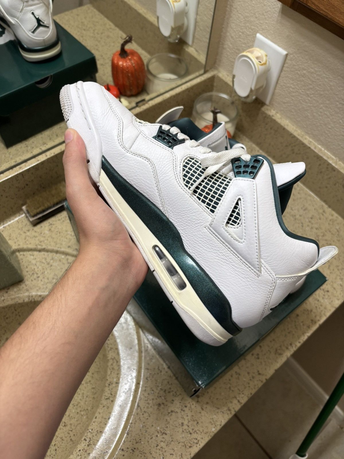Jordan Brand Jordan 4 retro oxidized green Size US 11 / EU 44 - 2 Thumbnail