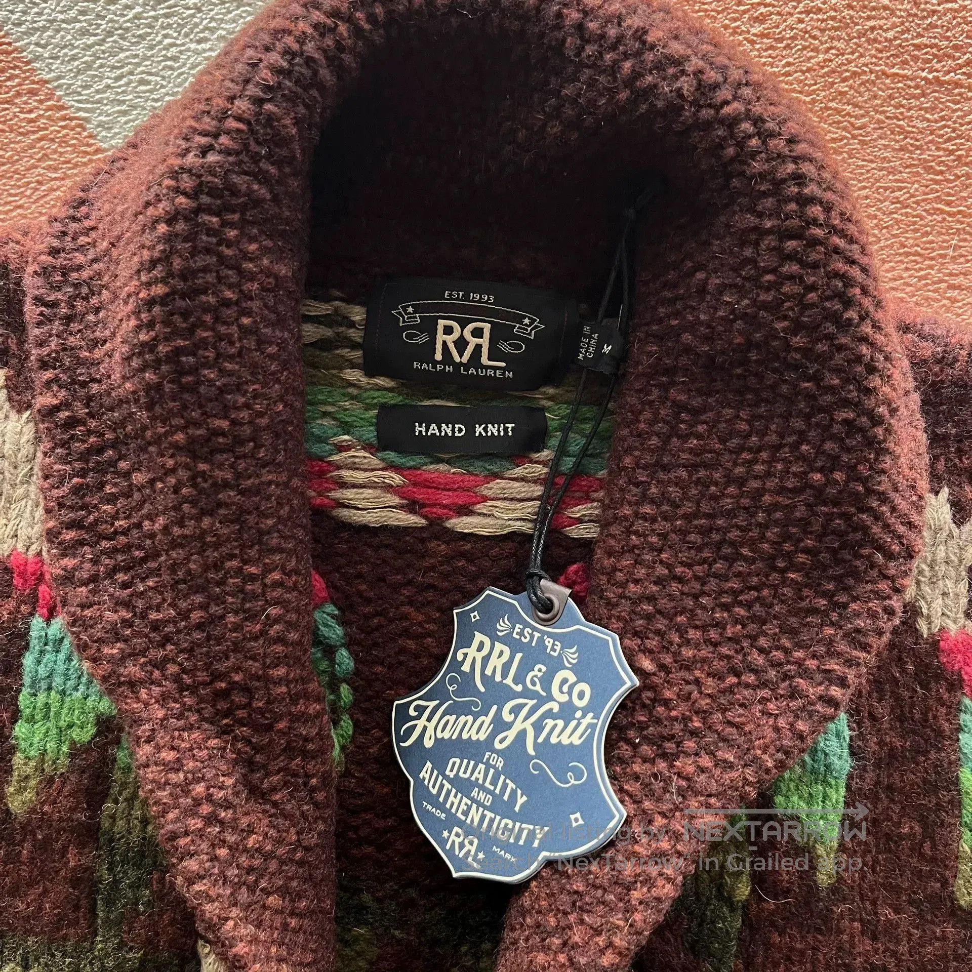 RRL Ralph Lauren RRL Ralph Lauren Wool Knit Vest. Size US M / EU 48-50 / 2 - 6 Thumbnail