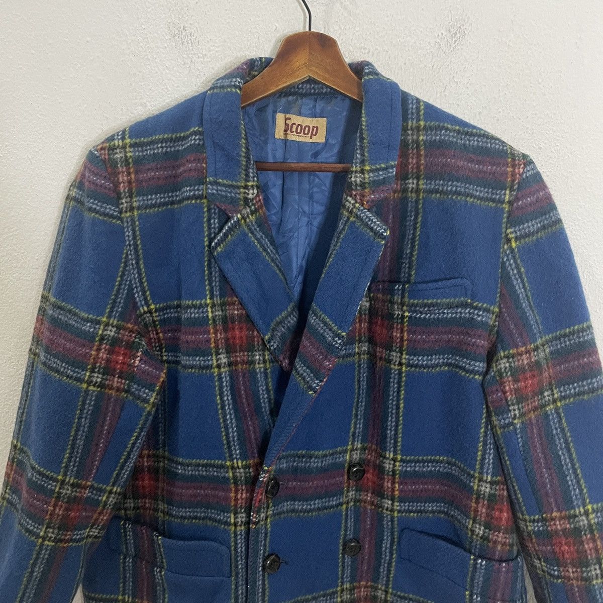 Japanese Brand Vintage Scoop Wool Coat Jacket Size US L / EU 52-54 / 3 - 4 Thumbnail