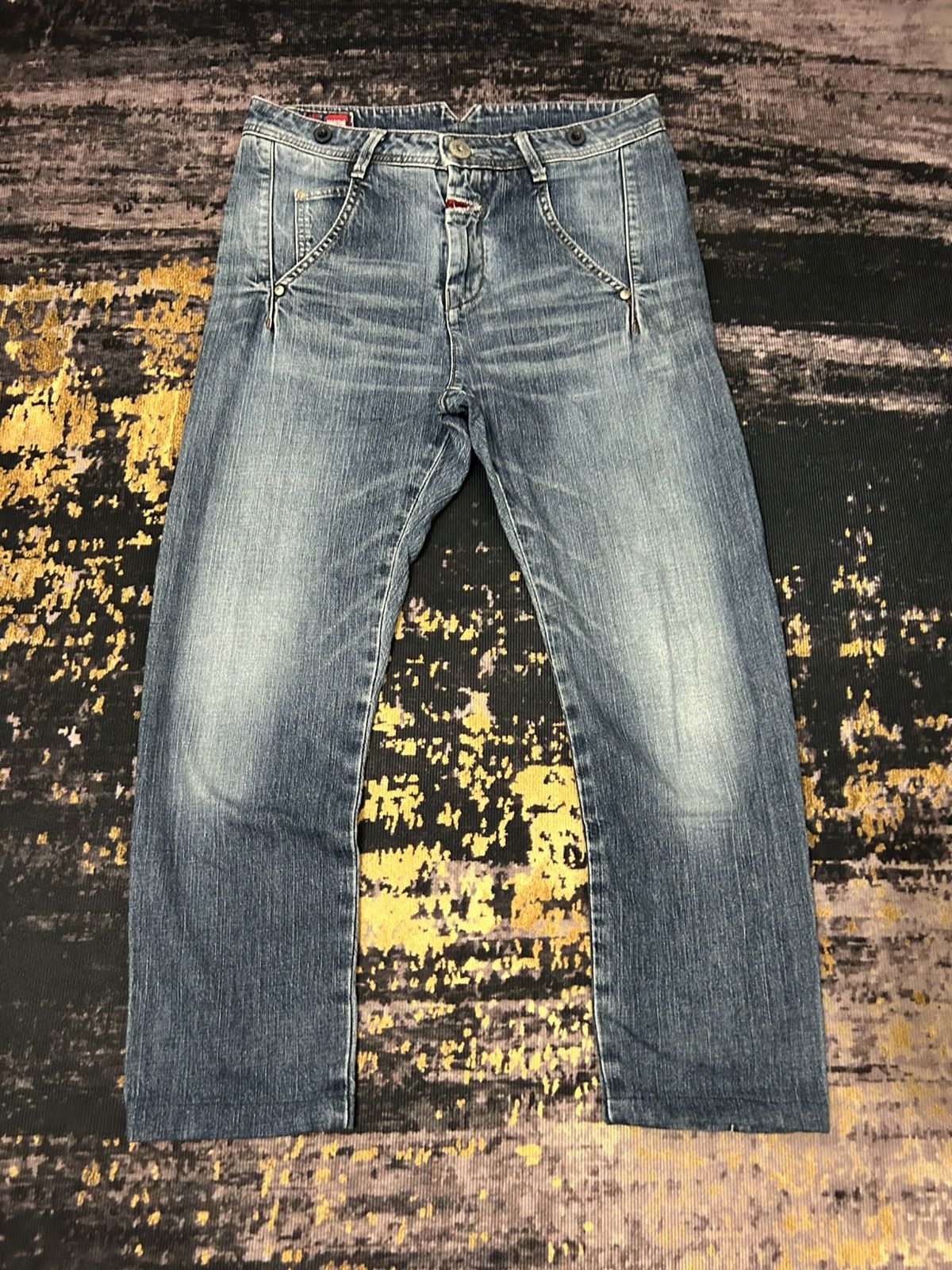 Marithe + Francois Girbaud Vintage Marithe Francois Girbaud washed Jeans Size US 32 / EU 48 - 2 Thumbnail
