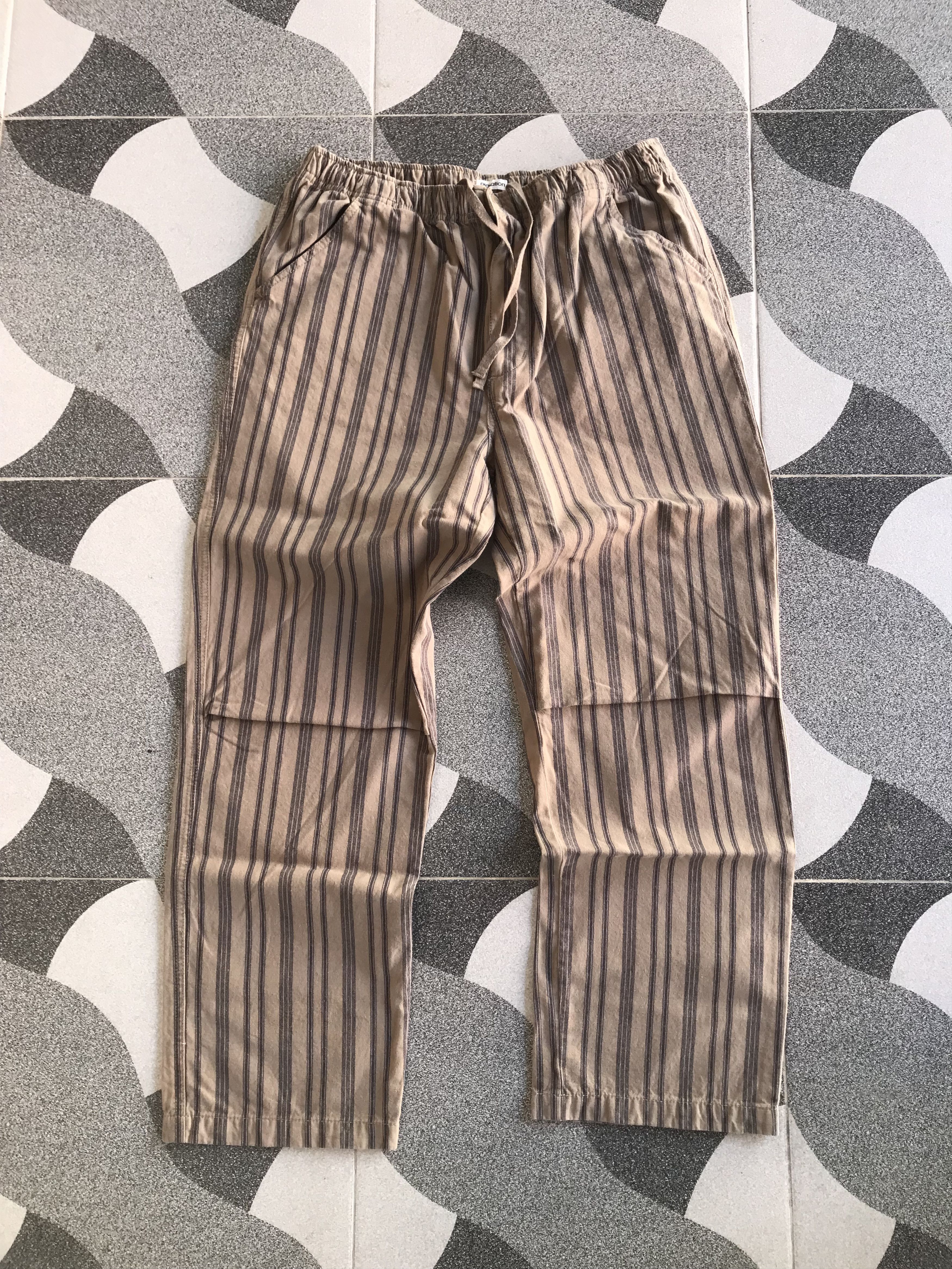 Issey Miyake Issey Miyake Plantation Stripe Pants Size US 32 / EU 48 - 1 Thumbnail